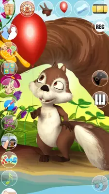 Talking Baby Squirrel android App screenshot 2