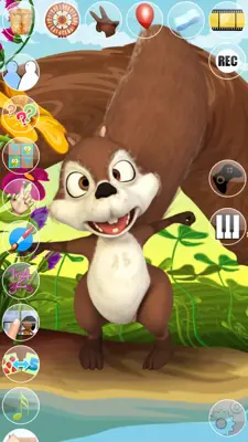 Talking Baby Squirrel android App screenshot 3