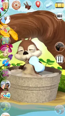 Talking Baby Squirrel android App screenshot 4